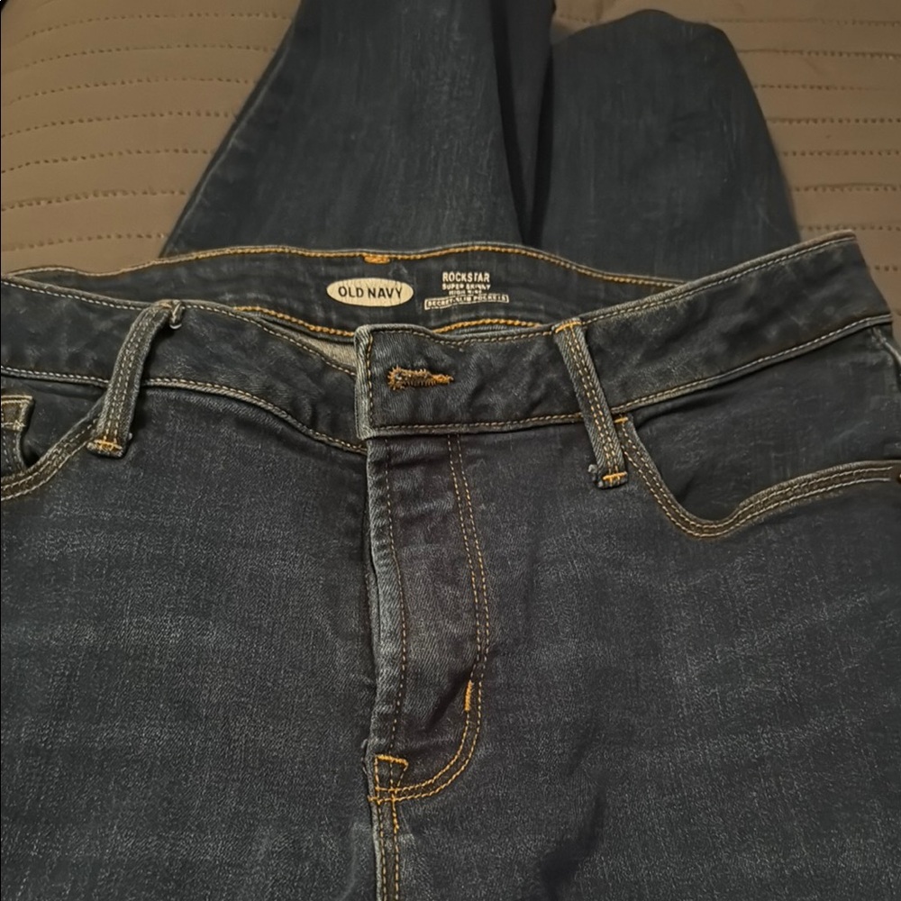 Old Navy womens Dark Blue Jeans